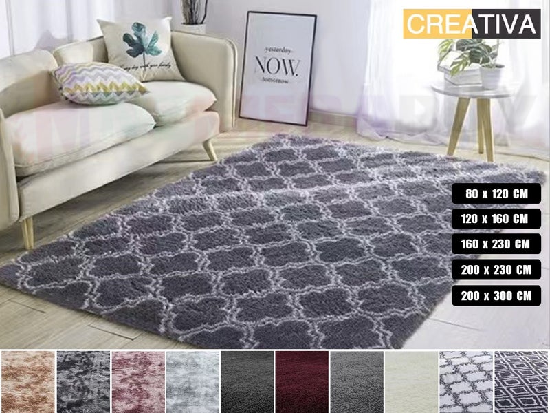 Shaggy carpet rug 200x300 * Silver Tip Carousel 15