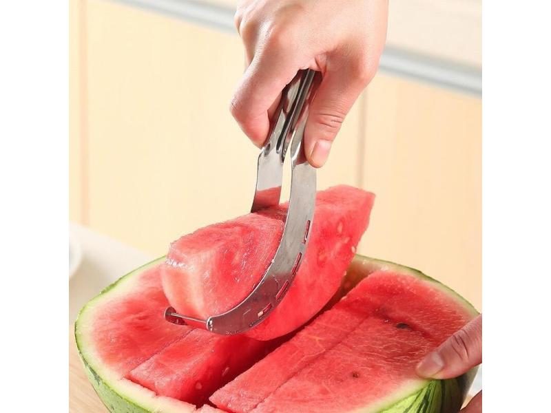 Stainless Steel Windmill Watermelon Cutter Artifact Salad Fruit Slicer Cutter Carousel 2