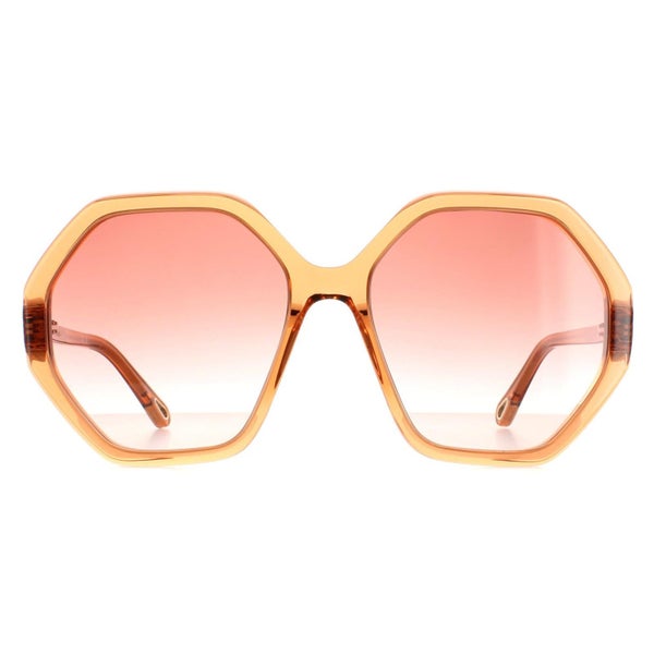 Chloe Sunglasses CH0008S Esther 001 Orange Crystal Pink Gradient Carousel 1