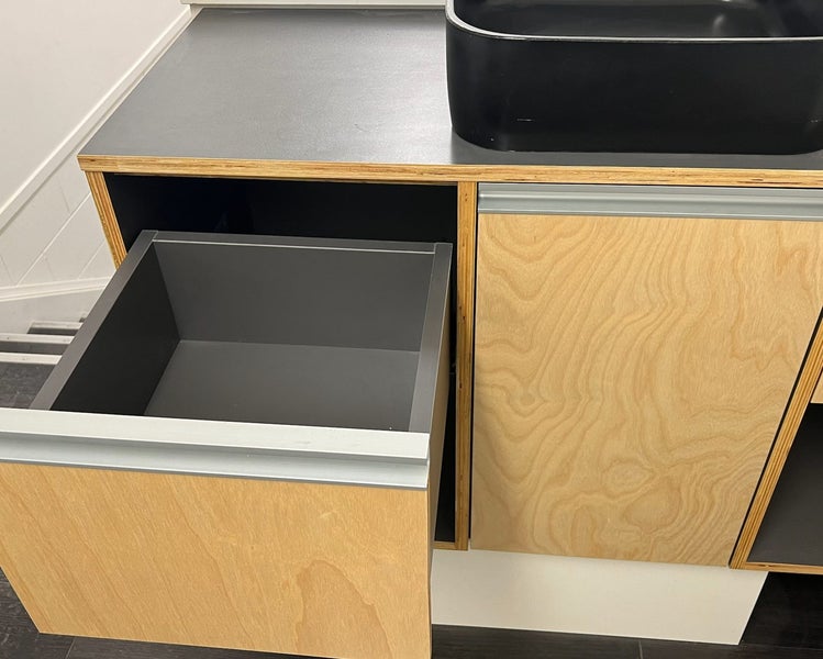 Ex-Showroom Plywood Vanity with birch veneer ply door fronts Carousel 2