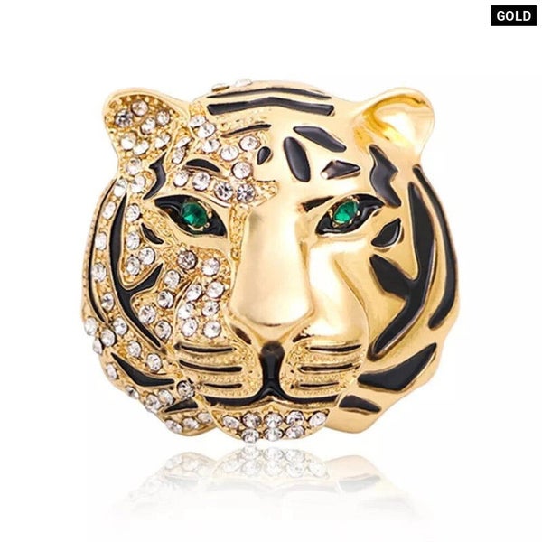 2022 Year Of The Tiger Rhinestone Brooch Brand Carousel 1