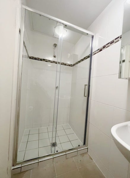 Framed Shower 3 Side Alcove Sliding Door 800x1200wx800x1900h Tray Liner $720 Carousel 1