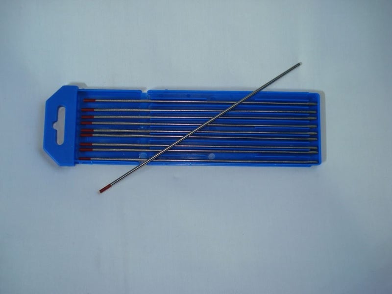 Tungsten Tig Electrode Red tip DC welding 2.4 x 175mm (10 pk) WT20 WeldingStuff Carousel 1