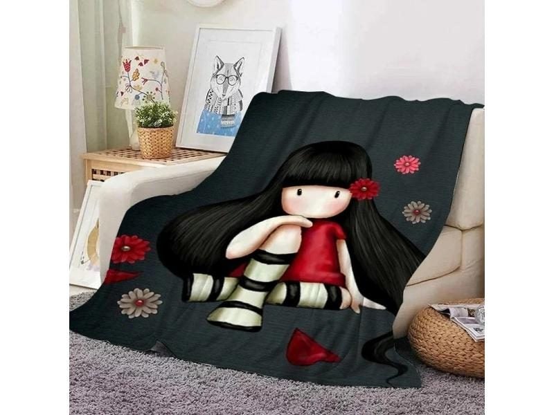Santoro Gorjuss Cute Throw Blanket Fluffy Soft Blankets Couch Custom Sofa Bed Carousel 2