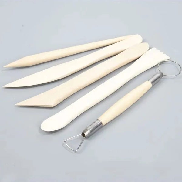 23PCS Art DIY Clay Tool Cold Potcelain Polymer Clays Molds Sculpting Carving Carousel 1