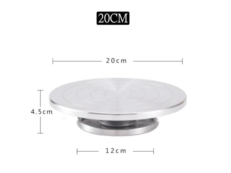 11-30CM Pottery Wheel Aluminum Alloy Pottery Turntable Double-Sided Pottery Carousel 1