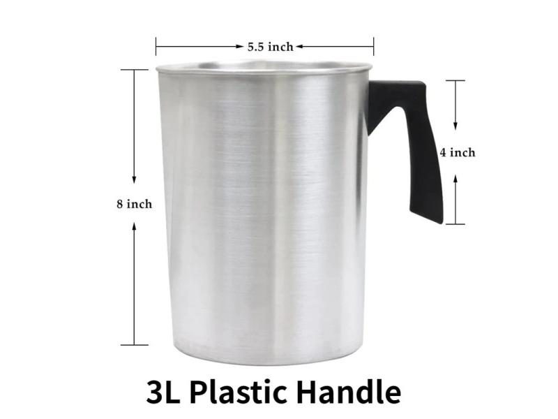 Candle Making Pouring Pot 32oz Double Boiler Wax Melting Pot 304 Stainless Carousel 1