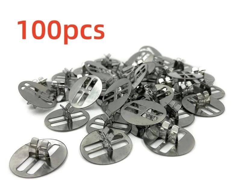 50/100PCS Wood Candle Wicks Base Clip For Candle Making Supplies Carousel 1