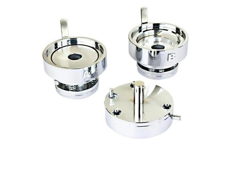 Air-operated Badge Pin Making Mould Button Maker Punch Press Tool Accessories Carousel 1