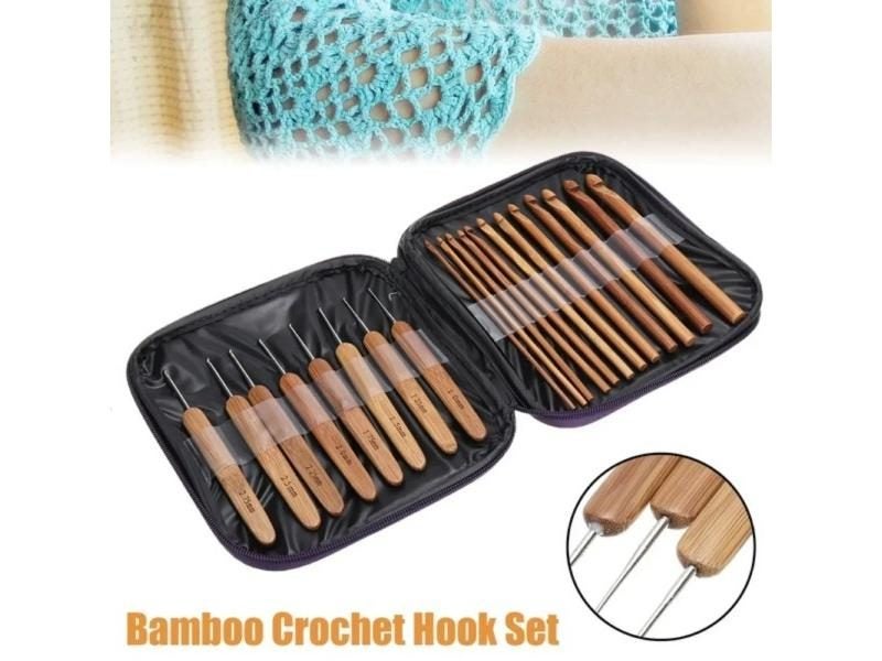 Delysia King Bamboo Crochet Hoot Set Carousel 1