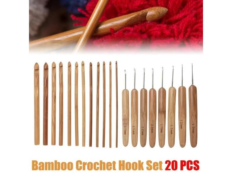 Delysia King Bamboo Crochet Hoot Set Carousel 2