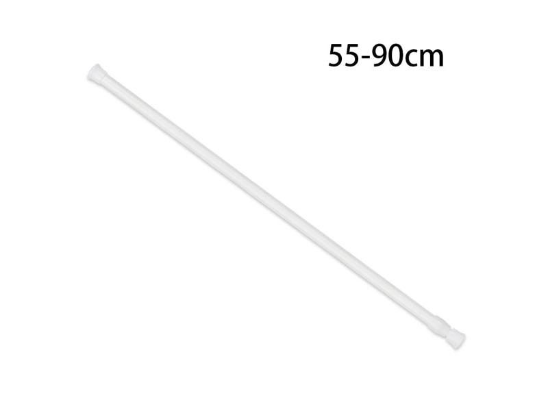 30-110CM Multi Purpose Spring Loaded Extendable Telescopic Curtain Pole Tension Carousel 1