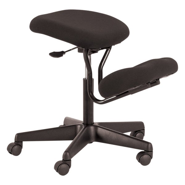 Buro Knee Chair, Dove Black, Assembled Carousel 1