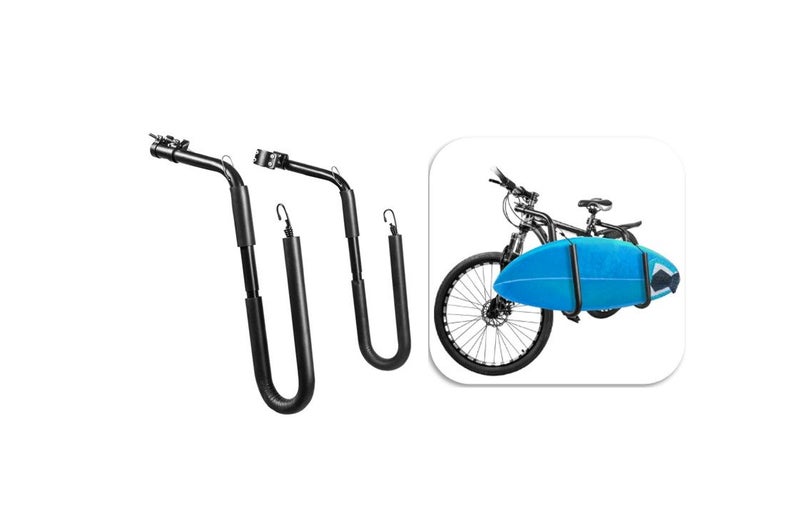 PTN Surfboard Bike Rack Longboard Carrier Bicycle Holder Mount Bracket Carousel 1