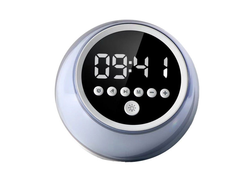Multi-Function Alarm Clock Bluetooth Speaker LED Night Lights Kids Bedroom Carousel 2