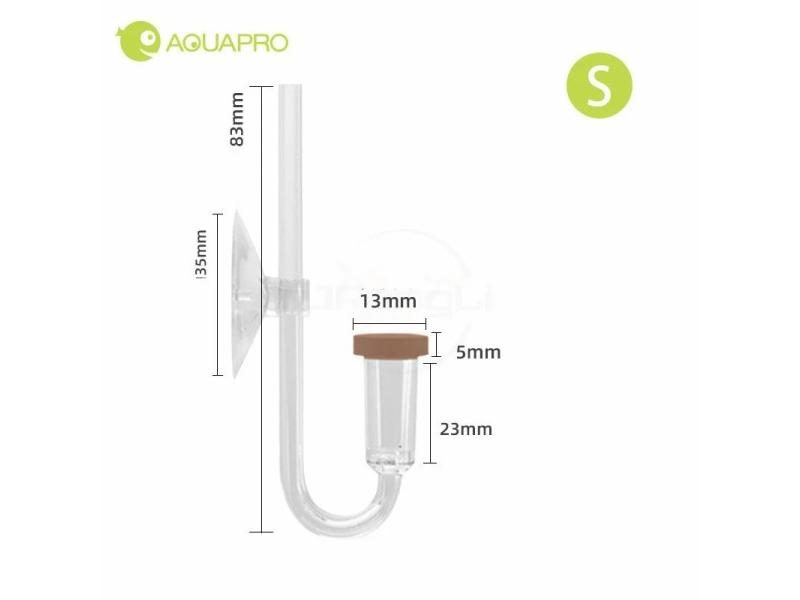 CO2 Diffuser For Aquarium Bubble Generator Twinstar Style Atomizer Acrylic Carousel 2