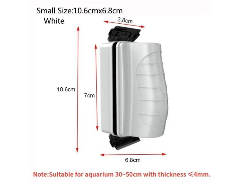 New Magnetic Aquarium Fish Tank Brush For Floating Clean Glass Algae Scraper Carousel 1