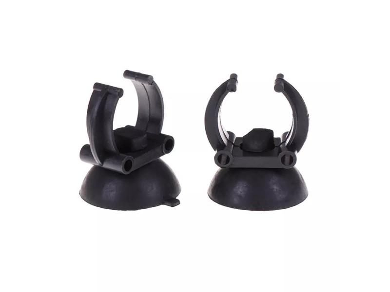 5Pcs Lot Black Aquarium Sucker Suction Cups For Air Line Pipe Tube Wire Holder Carousel 2