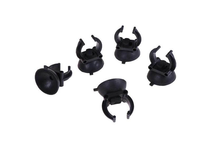 5Pcs Lot Black Aquarium Sucker Suction Cups For Air Line Pipe Tube Wire Holder Carousel 1