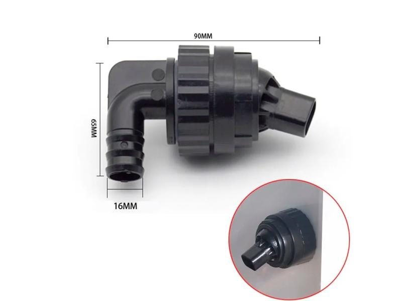 Marine Aquarium Wave Making Outlet Bulkhead Joint Carousel 2