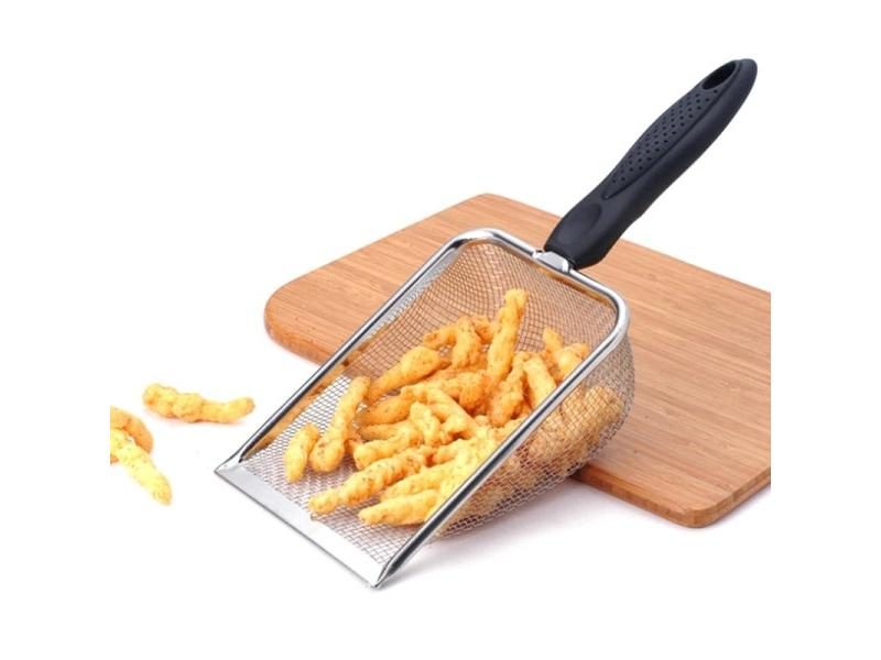 Pet Cleaning Tools Stainless Steel Feces Shovel Net Lizard Sand Shovel Mesh Carousel 1