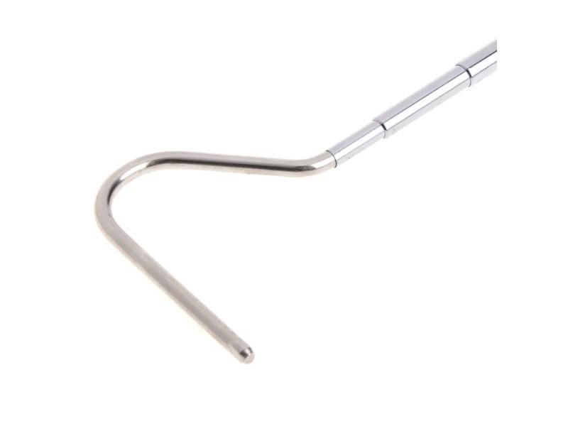 Snake Hook Stainless Steel Long Handle Catching Tool Trap Tong Carousel 1