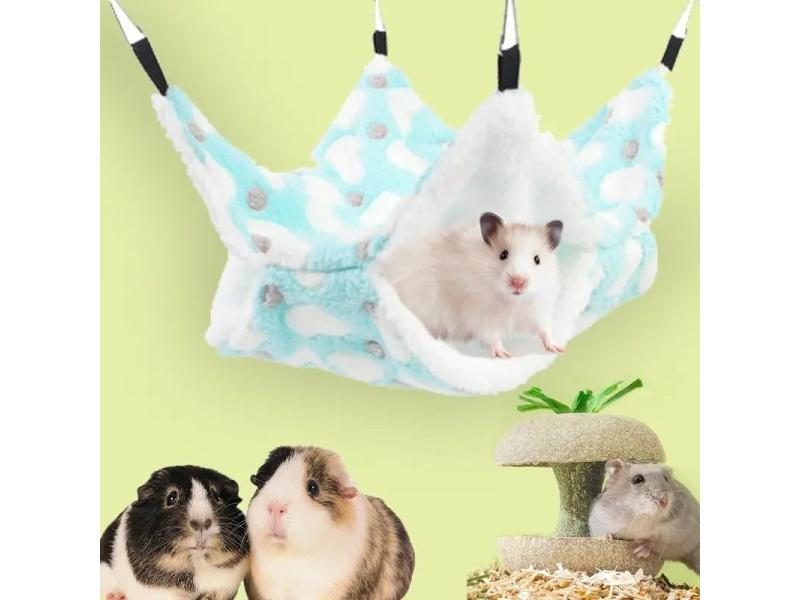 Hamster Honeybug Flying Squirrel Guinea Pig Hammock Double Thickened Carousel 2