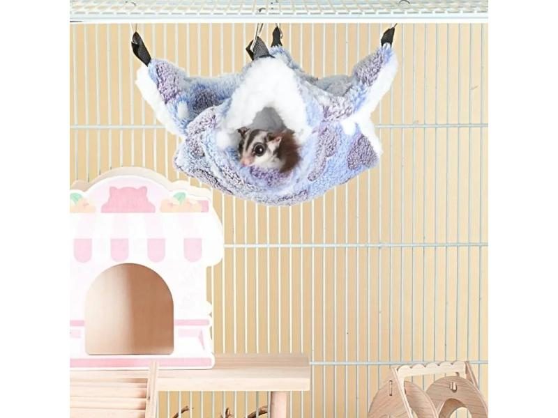 Hamster Honeybug Flying Squirrel Guinea Pig Hammock Double Thickened Carousel 1