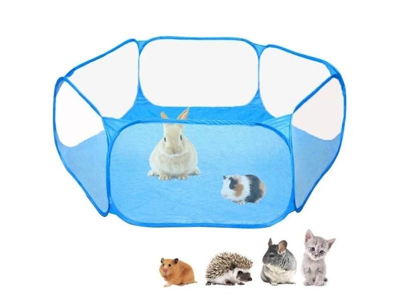 Portable Small Pet Cage Cat Dog Open Folding Yard Fence Carousel 1