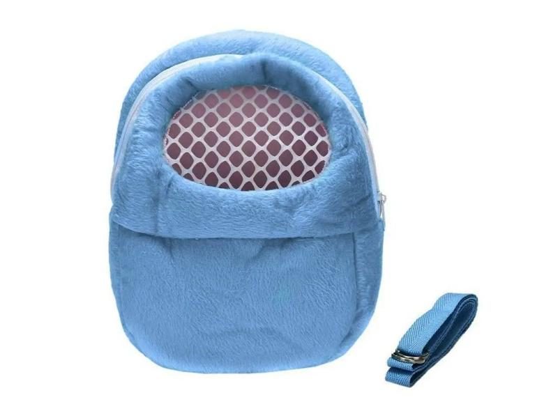 Small Pet Carrier For Rabbit Hamster Chinchilla Guinea Pig Breathable Travel Carousel 1