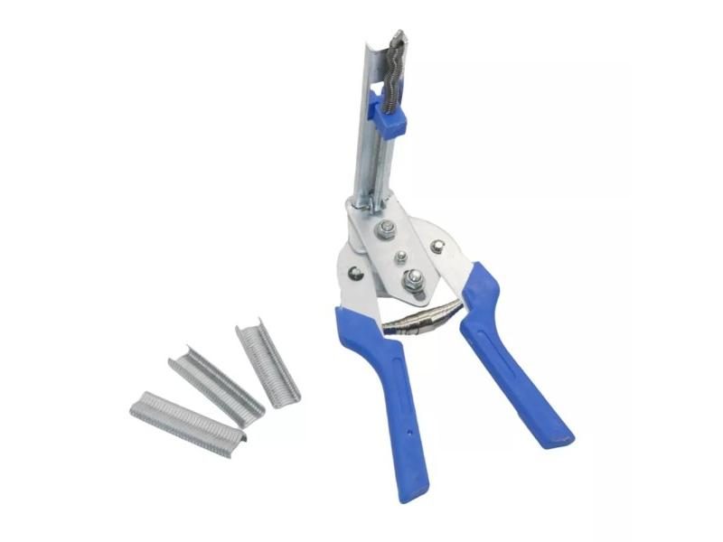 1 Set Fastening Clamp Installation Poultry Cage Plier 600 Nails Chichen Rabbit Carousel 1