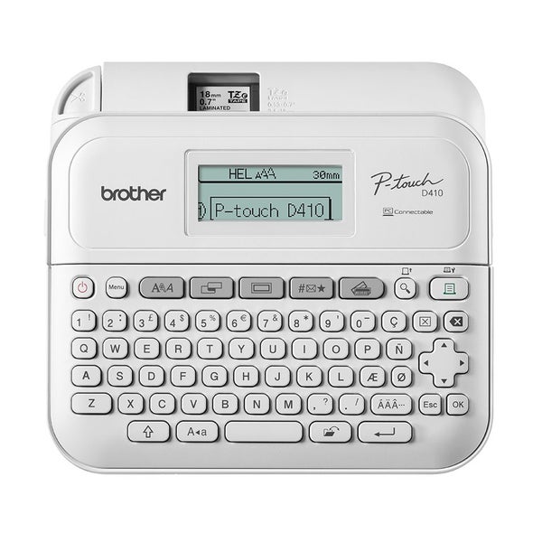Brother PT-D410 Desktop Label Printer Carousel 1