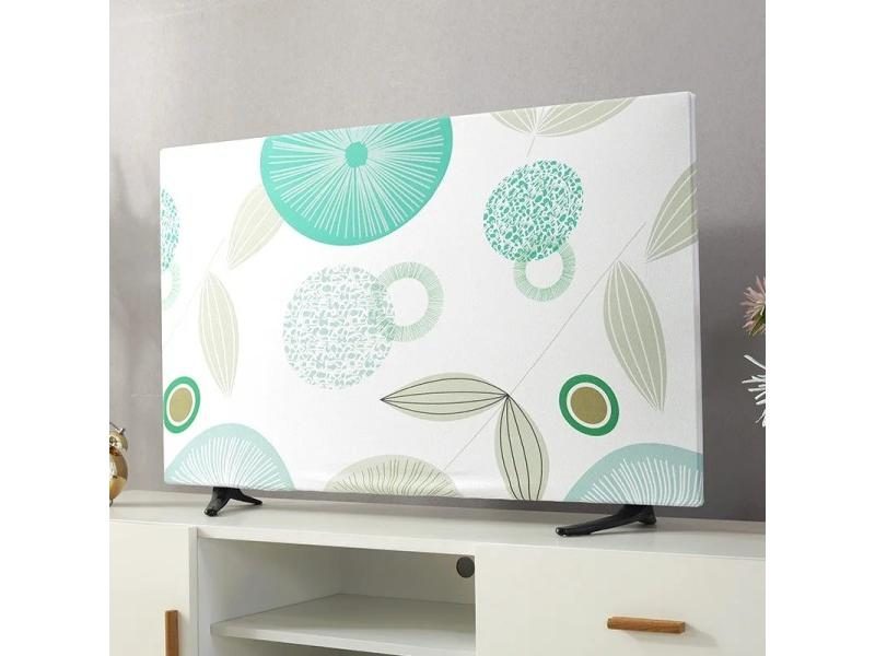 TV Hood Dust-proof Cover Towel 43 Inch 55 Inch 50 Inch 65 Inch Household Carousel 1