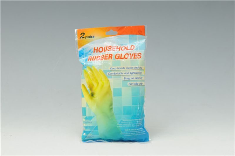 Gloves - Rubber Yellow (24 Pairs) Carousel 1
