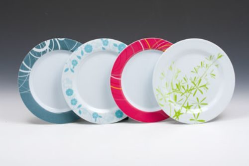 Melamine Dinner Plate - 25cm (Set Of 12) Carousel 1