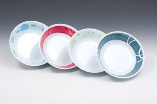 Melamine Bowl - 20cm (Set Of 10 Assorted) Carousel 1
