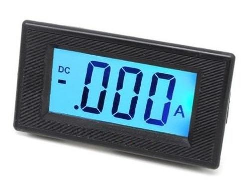 Ammeter Panel LCD +/- 5A 10A 20A 30A 50A 100A 200A 500A Backlit Blue Solar Carousel 15