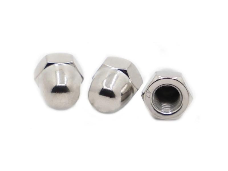 DIN1587 304 Stainless Steel Hex Cap Nut Domed Nuts For Decrotive M3 M4 M5 M6 M8 Carousel 2