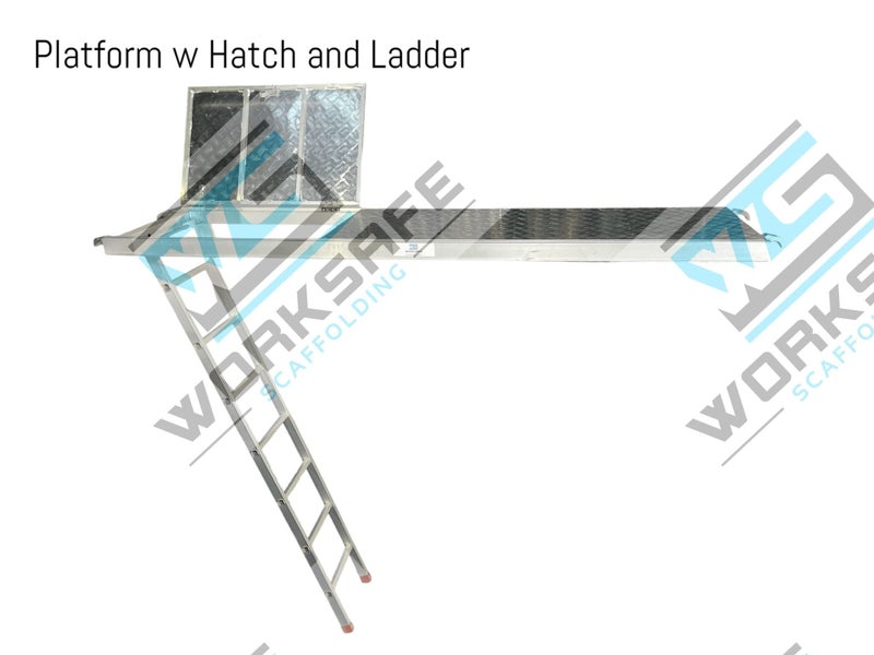 Ringlock Platform With Hatch and Ladder 2.57m Carousel 1