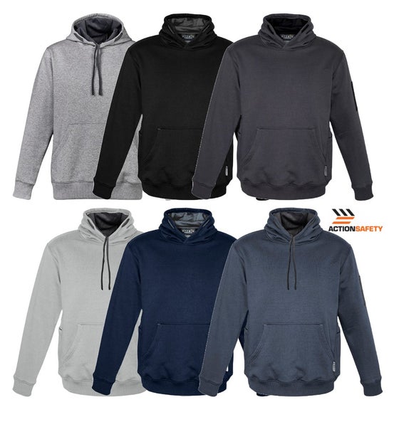 Syzmik Unisex Multi-Pocket Hoodie - 6 Colour - Sizes 2XS to 7XL Carousel 1