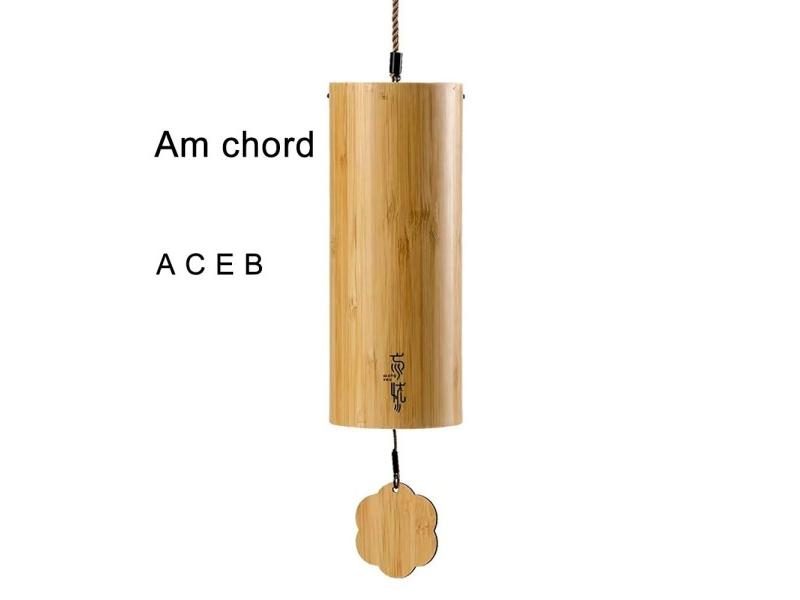 Wind Chimes Bamboo Chord Handmade Musical Windchime Outdoor Garden Patio Home Carousel 1