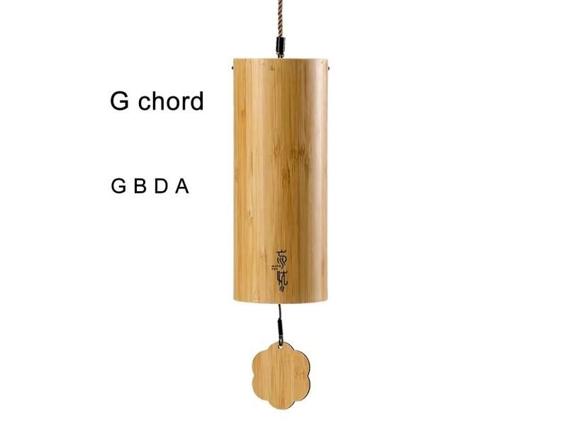 Wind Chimes Bamboo Chord Handmade Musical Windchime Outdoor Garden Patio Home Carousel 1