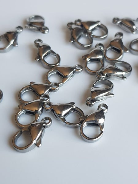 Stainless Steel Lobster Clasps x20 Carousel 2