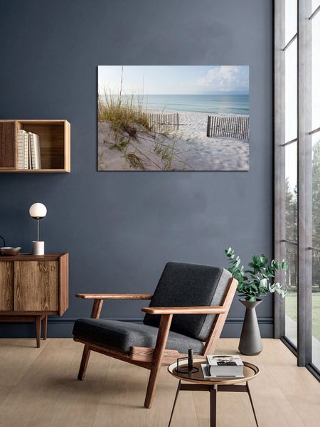 1 PANEL FREE SHIPPING - Large Canvas Art Print - Beautiful Beach at Sunrise Carousel 2