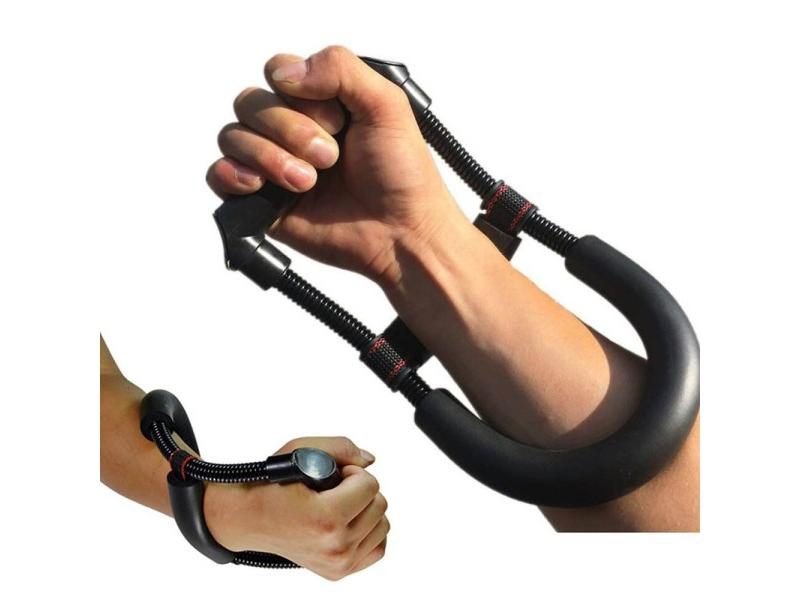 Power Wrists And Strength Exerciser Forearm Strengthener Adjustable Hand Grips Carousel 1