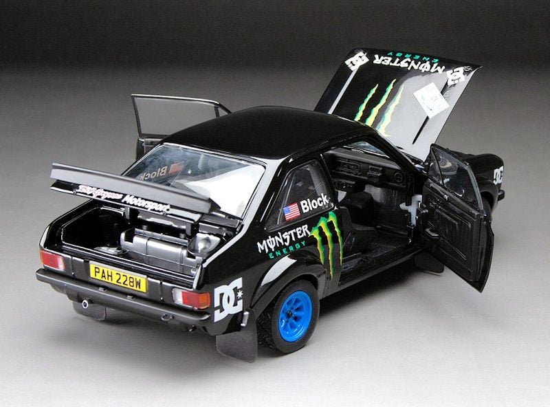 SunStar 1/18 Ford Escort RS1800 #10 Ken Block/A.Gelsomino 2008 **NEW IN BOX** Carousel 2