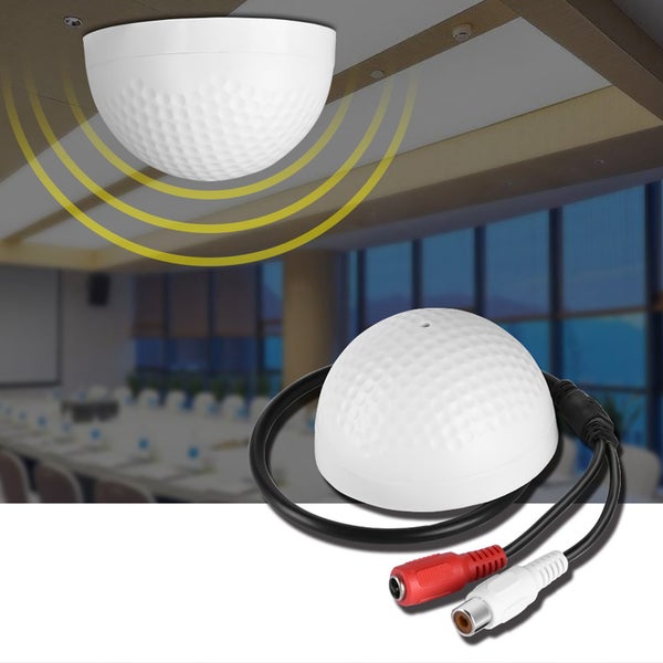 5-150m2 Wide Range HiFi Audio Sound Monitoring Pickup Microphone Head Carousel 2