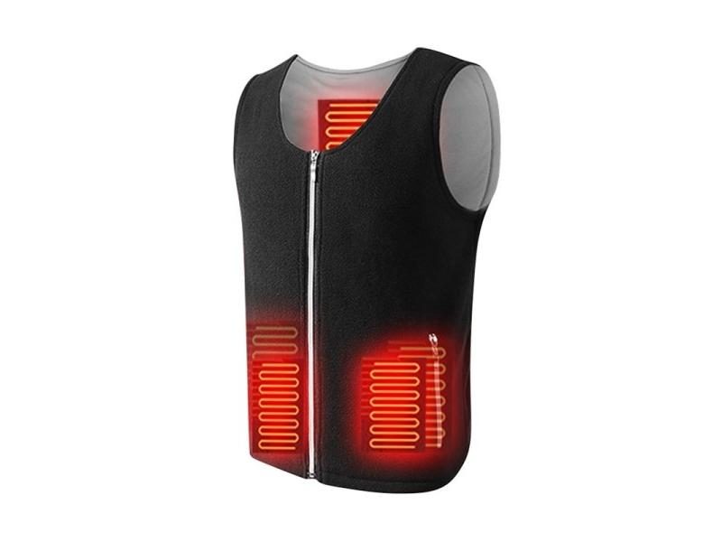 Smart USB Charging Electric Self Heating Vest For Men Women Thickness Camping Carousel 1