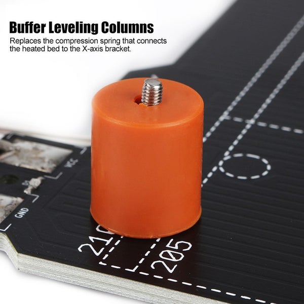 4pcs Silicone Hot Bed Leveling Column Fit for 3D Printer Ender-2/Ender 3/Ender Carousel 2