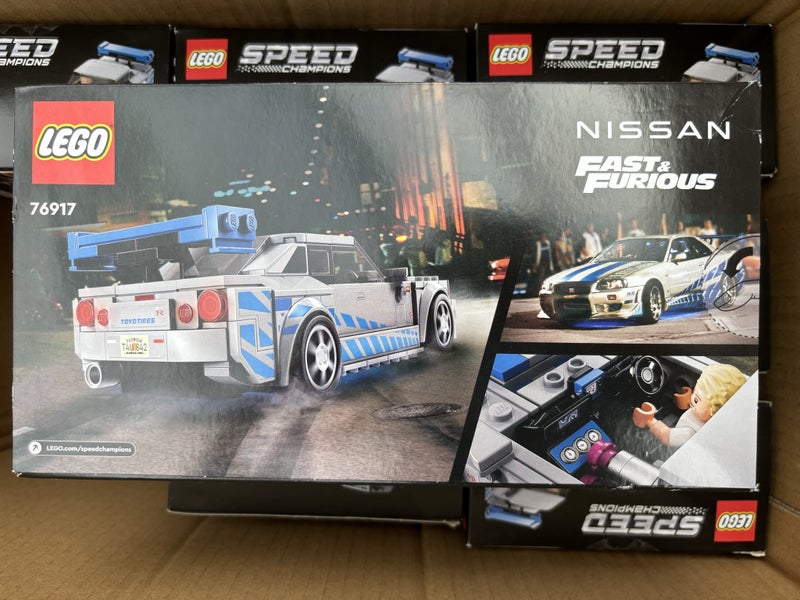 $1 Reserve LEGO Speed Chams 76917 - 2 Fast 2 Furious Nissan Skyline GT-R (R34) Carousel 2